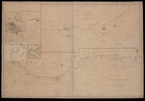Karte von Terra Australis von M Flinders, Kommandant von Seiner Majestät Sloop 