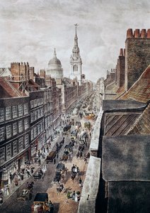 Cheapside Street in London von British School