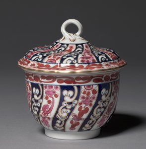 Gedeckte Schale, Hersteller Worcester Porzellanmanufaktur, ca. 1770
