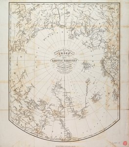 Hydrographische Karte der Arktisregionen von British School