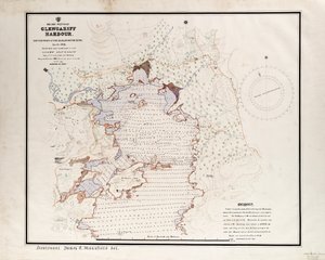 Irland - Westküste, Glengariff-Hafen. Vermessen von der Qualifizierungsklasse, Navigationsschule Sept - Okt 1912