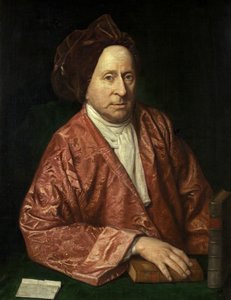 Porträt von James Burgh, ca. 1755