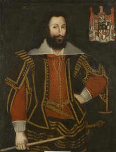 Porträt von Sir Robert Poyntz, ca. 1615 von British School