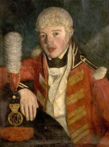 Porträt eines Offiziers, ca. 1806 von British School