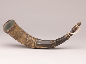Pulverhorn, um 1780