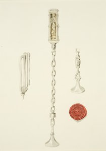 Siegel und Kette der St. Stephanskirche, ca. 1825 von British School