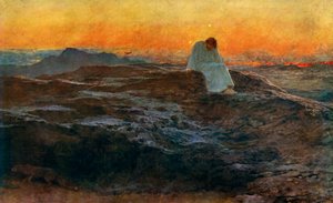 Christus in der Wüste, 1898, 1912 von Briton Riviere