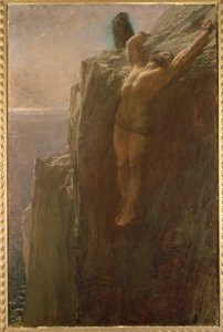 Prometheus gefesselt, 1889 von Briton Riviere