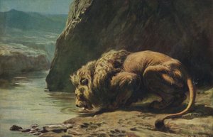 Der König trinkt, 1881, 1922 von Briton Riviere