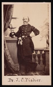 Porträt von Dr. James C. Fisher, 1863 von Broadbent and Co