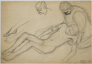 Werden und Vergehen (Entwurfsskizze) von Broncia Koller Pinell