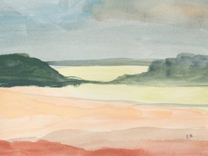 Ruhige Wüstenlandschaft