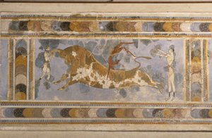 Stiersprung aus dem Palastkomplex von Knossos