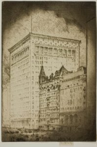 Chicago - 1880 - 1910 von Bror Julius Olsson Nordfeldt