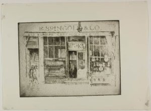 Chicago - Der Pfandleiher von Bror Julius Olsson Nordfeldt