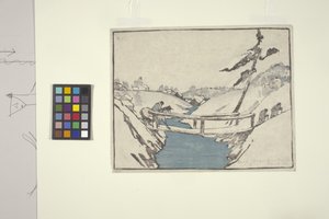 Die Brücke von Bror Julius Olsson Nordfeldt