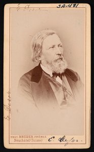 Porträt von Pierre Jean Edouard Desor, vor 1882 von Bruder Freres