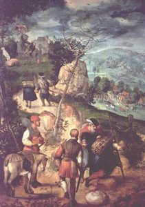 Das Opfer Abrahams von Brunswick Monogrammist
