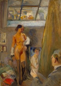 Das Modell, Studio in der Tollbo Straße 30 von Brynjulf Larsson