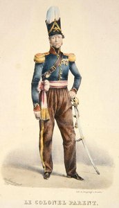 Oberst Pierre Joseph Parent (gest. 1881) von Burggraaf Burggraaf