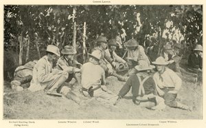 Konferenz nach der Schlacht der Rough Riders, Spanisch-Amerikanischer Krieg, Juni 1898, 1899