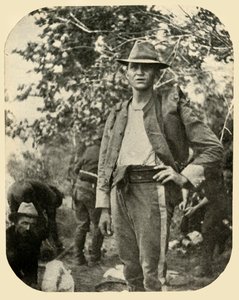 Leutnant Day, K Truppe Rough Riders...Spanisch-Amerikanischer Krieg, Juni 1898, 1899 von Burr McIntosh