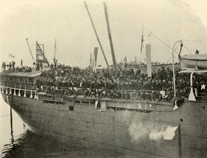 Matteawan Docking, Nachmittag des 9. Juni, Spanisch-Amerikanischer Krieg, 1898, 1899