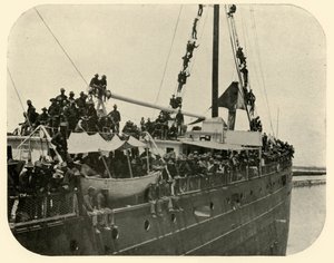 Rio Grande fährt rückwärts aus, Spanisch-Amerikanischer Krieg, 12. Juni 1898, 1899
