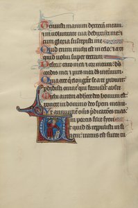 Initiale U: Ein König von Bute Master