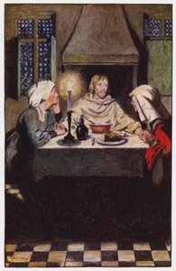 Illustration für The Cloister and The Hearth von Charles Reade von Byam (after) Shaw