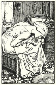 Illustration für The Cloister and The Hearth von Charles Reade von Byam (after) Shaw