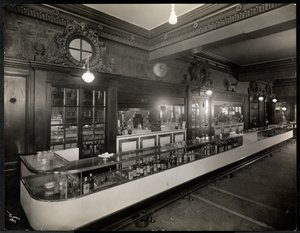 Eine Bar im Robert Treat Hotel, Newark, New Jersey, 1916