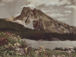 Mount Burgess und Emerald Lake Chalet