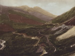 Spiraltunnel, Field Hill, British Columbia von Byron Hill Harmon