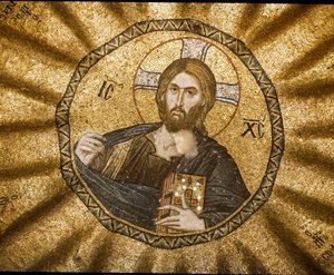 Christus Pantokrator (oder Christus in Herrlichkeit) (Mosaik)