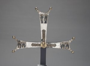 Fragment eines Prozessionskreuzes, ca. 1050 von Byzantine