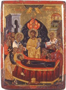 Die Entschlafung der Jungfrau Maria von Byzantine
