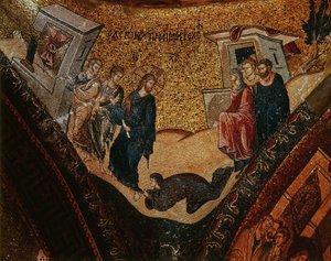 Szene aus dem Leben Christi