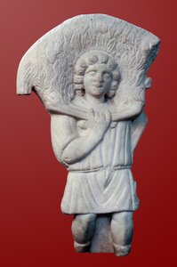 Statue des Guten Hirten, Al-Minah