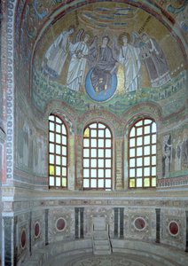 Innenansicht der Apsis, 6. Jahrhundert von Byzantine School
