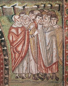 Leben des Mose (Mosaikdetail, 6. Jahrhundert)