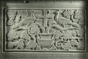 Pfauen und Reben von Byzantine School
