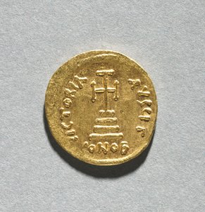 Solidus mit Heraklius und seinem Sohn Heraklius Konstantin