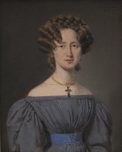 Cecilie Lønborg, verheiratet 1830 mit Schiffsintendant Theodor Emil Ludvigsen von C.A. Jensen