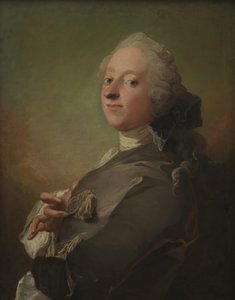 Porträt des königlichen Hofapothekers Johann Gottfried Becker von C.G. Pilo