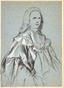 Studie zu einem Porträt, vermutlich von A. G. Moltke von C.G. Pilo