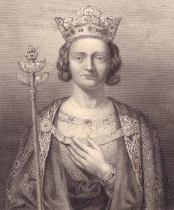 Porträt von König Philipp V. von Frankreich, Tall (1293-1322) (Stich)