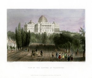Ansicht des Kapitols in Washington, USA von CJ Bentley