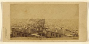 Panoramablick auf San Francisco - Nr. 8. Vom Eckpunkt Sacramento und Taylor Sts. aufgenommen.