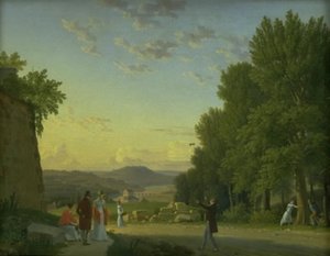 Ein Blick vom Schloss Meudon